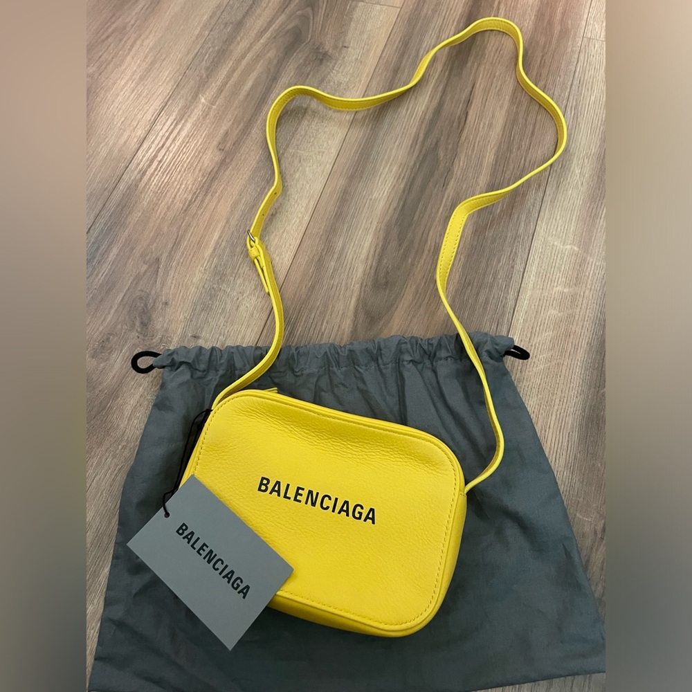 Balenciaga Vibrant Yellow Crossbody Bag